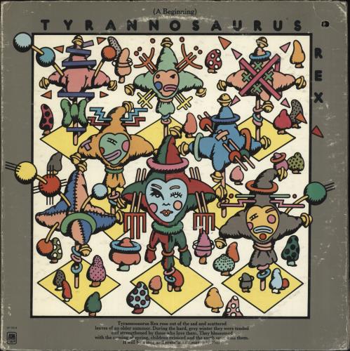 T-Rex / Tyrannosaurus Rex A Beginning - VG US Promo 2-LP vinyl